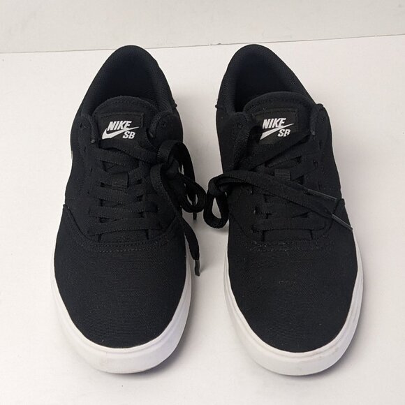 Nike SB Check Sneakers, Black/White, Big Kids 7 M - Picture 3 of 7